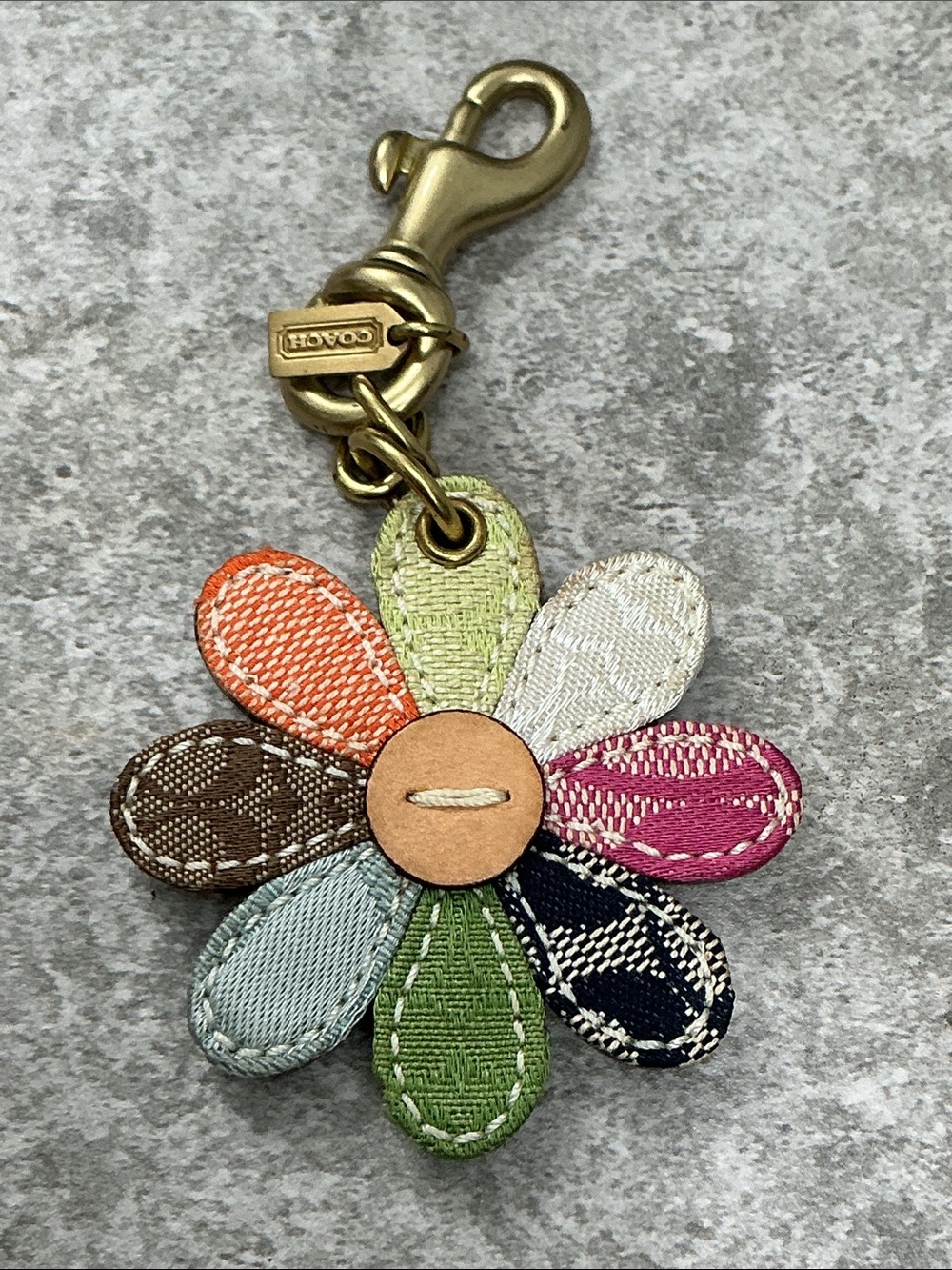 Coach Y2K Daisy Bag Charm EUC